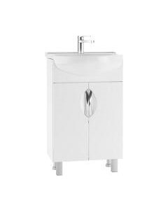 Тумба под умывальник Айсберг Элегия 50 Стандарт без ящика