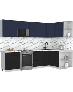 Кухонный гарнитур Интерлиния Мила Матте 1.5x2.9 Б PR