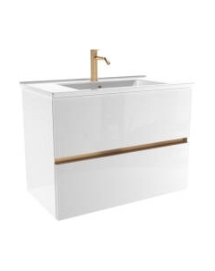 Тумба с умывальником ЗОВ Лира 70 / L70MW0MWGVG-OL70 Зов