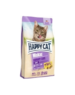 Сухой корм для кошек Minkas Urinary Care Adult Домашняя птица Happy cat
