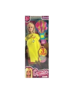 Кукла с аксессуарами София беременная тройней / 66001B3-SET2-S-BB Карапуз