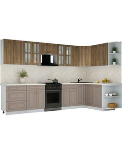 Кухонный гарнитур Интерлиния Мила Шато 1.7x3.3 PR