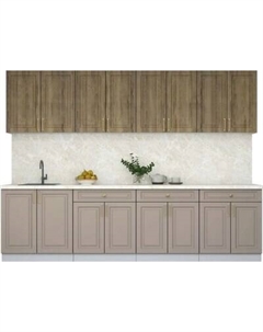 Кухонный гарнитур Интерлиния Мила Шато 2.9А