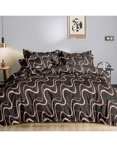 Комплект постельного белья Alleri Эко Сатин 1.5сп / СС-518