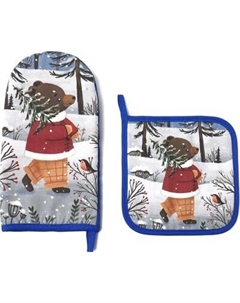 Набор прихваток Forest bear / 10366927 Этель