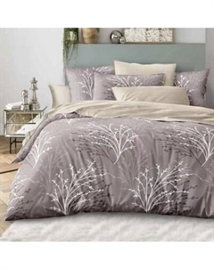 Комплект постельного белья Alleri Сатин Premium Евро Max / СП-316