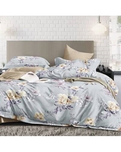 Комплект постельного белья Alleri Сатин Premium Евро Max / СП-309