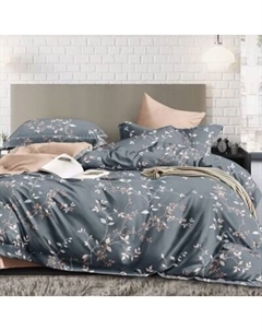 Комплект постельного белья Alleri Сатин Premium Евро Max / СП-313