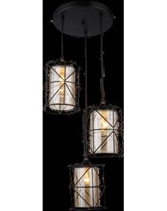 Потолочный светильник Mirastyle SX-N-3747/3H BK