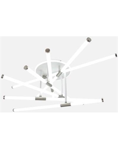 Потолочный светильник Mirastyle XL-80011B-7+1 WT+Nickel