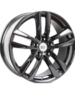 Литой диск R128 18x7.5" 5x108мм DIA 63.4мм ET 50.5мм BL Rst wheels