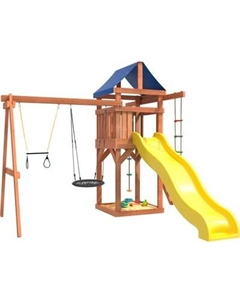 Игровой комплекс National Tree Company С трапецией и качелями гнездо 60 IgroWoods ДП-14 National tree company