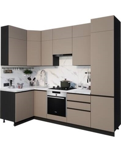Кухонный гарнитур ВерсоМебель Эко Премиум 1.2x2.7 левая Версомебель