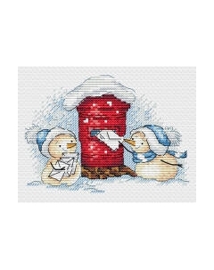 Набор для вышивания Письмо Деду Морозу / М-678М М.п.студия