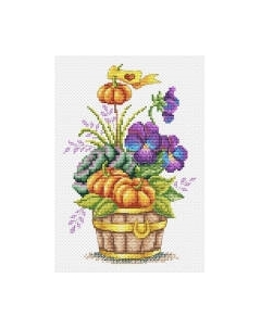 Набор для вышивания Тыквенный букет / М-645М М.п.студия