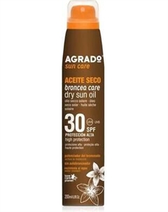 Спрей для загара Agrado Dry Sun Oil SPF 30 Сухое масло