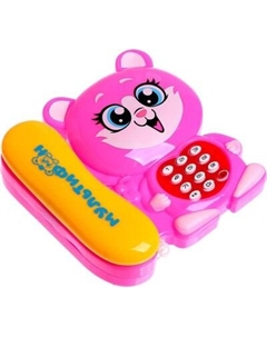 Развивающая игрушка Телефон Кошка / 3279487 Zabiaka