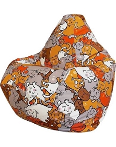 Бескаркасное кресло Flagman Груша Мега XXXL Г3.5-216