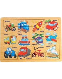 Развивающая игра Лесная мастерская Транспорт / 1740036