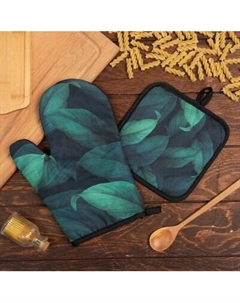 Набор прихваток Этель Листья / 7505034