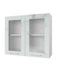 Шкаф навесной для кухни Горизонт Мебель Оптима 80 Витрина Горизонт мебель