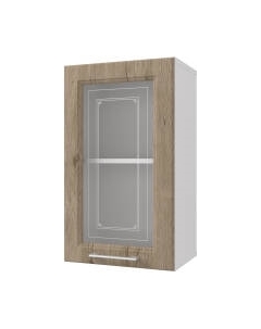 Шкаф навесной для кухни Горизонт Мебель Классик 40 Витрина Горизонт мебель