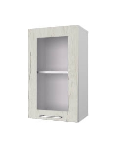 Шкаф навесной для кухни Горизонт Мебель Оптима 40 с витриной Горизонт мебель