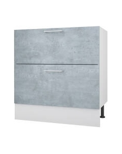 Шкаф-стол кухонный Горизонт Мебель Оптима 80 2 ящика Горизонт мебель