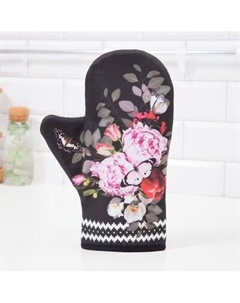 Рукавица-прихватка Этель Flowers / 4523390