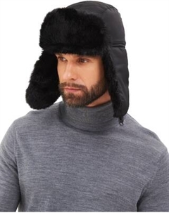 Шапка для охоты и рыбалки Евро Норка с маской Taslan Huntsman