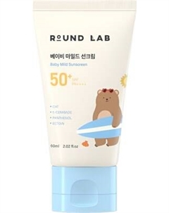 Крем солнцезащитный Round Lab Baby Mild Sunscreen SPF50+ PA++++ Round lab