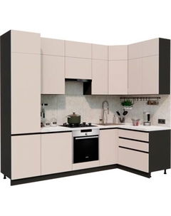 Кухонный гарнитур ВерсоМебель Эко Премиум 1.4x2.7 правая Версомебель