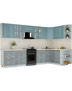 Кухонный гарнитур Интерлиния Мила Шато 1.7x3.3 PR