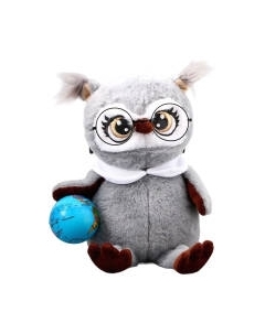 Мягкая игрушка Совушка с глобусом / 9430795 Milo toys