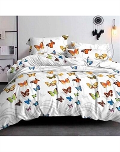 Комплект постельного белья Alleri Эко Сатин 1.5сп / СС-536