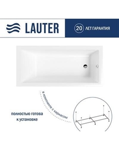 Ванна акриловая Athena 170x80 / 21090080 Lauter