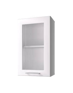 Шкаф навесной для кухни Горизонт Мебель Люкс 40 с витриной Горизонт мебель