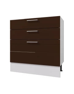 Шкаф-стол кухонный Горизонт Мебель Люкс 80 3 ящика Горизонт мебель