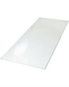 Панель ПВХ Альянс Белый глянец Декоруст