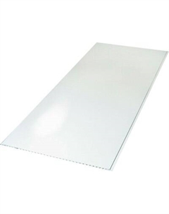 Панель ПВХ Альянс Белый глянец Декоруст