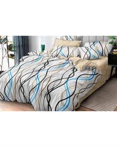 Комплект постельного белья №F 67020 A/B 1.5 Luxor