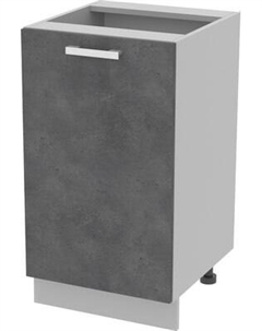 Шкаф-стол кухонный Интерлиния Компо НШ45р-1дв