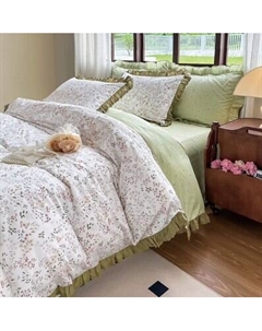 Комплект постельного белья Реноме 1.5сп Оливковая коллекция УУ 6827