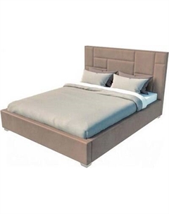 Двуспальная кровать Elmax Неаполь 160x200 с ПМ Газ-лифт Континентальная рама