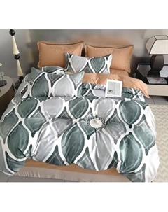 Комплект постельного белья Реноме Семейный Оливковая коллекция УУ 6894