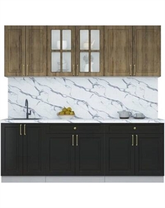 Кухонный гарнитур Интерлиния Мила Шато 2.2А