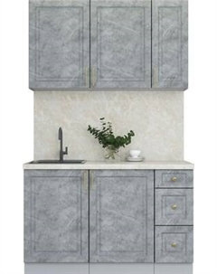 Кухонный гарнитур Интерлиния Мила Шато 1.3А