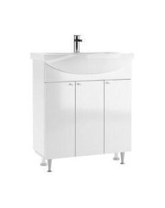 Тумба под умывальник Айсберг Балтика 70 Промо без ящика DP2611T