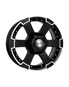 Литой диск М56 (КС593) 16x7" 6x139.7мм DIA 67.1мм ET 38мм Алмаз черный K&k