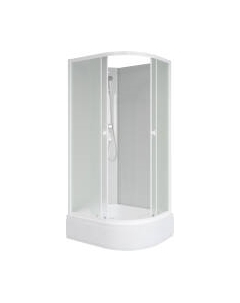 Душевая кабина Niagara Promo P100/80/26L/MT/BK 100x80x195